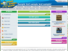 Tablet Screenshot of cz.yourgamesworld.com
