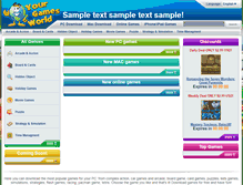 Tablet Screenshot of nl.yourgamesworld.com