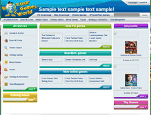 Tablet Screenshot of de.yourgamesworld.com