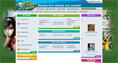 Desktop Screenshot of es.yourgamesworld.com