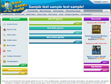 Tablet Screenshot of bg.yourgamesworld.com